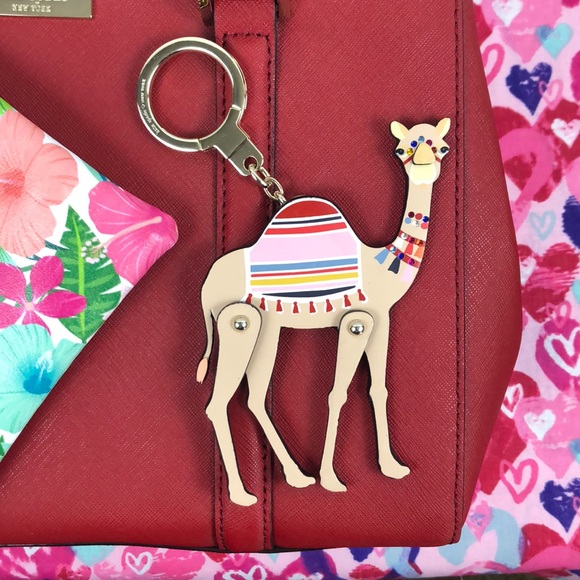 kate spade Accessories - 💕♠️ Kate Spade Jeweled Camel Keychain 🐪 💕